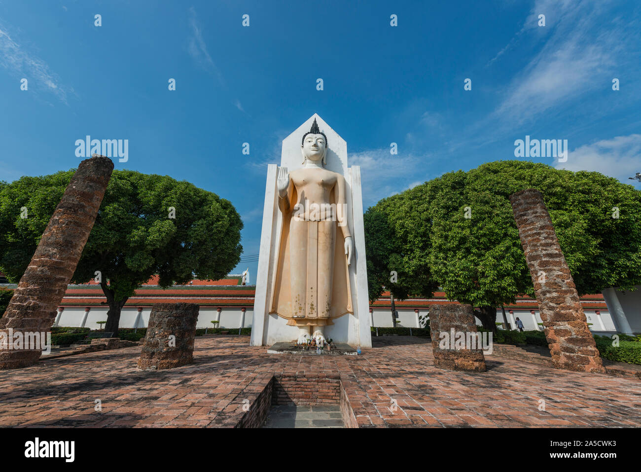 Images de Bouddha au Wat Mahathat(Temple), Xiamen, Chine. Banque D'Images