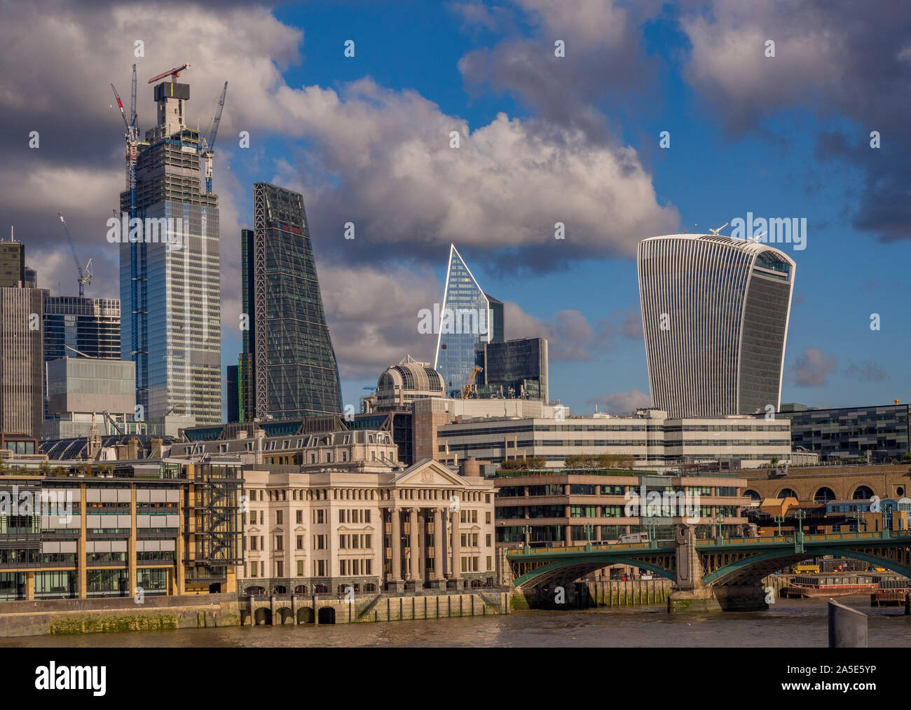 20 Fenchurch Street building (la) talkie-walkie, Londres, Royaume-Uni. Banque D'Images