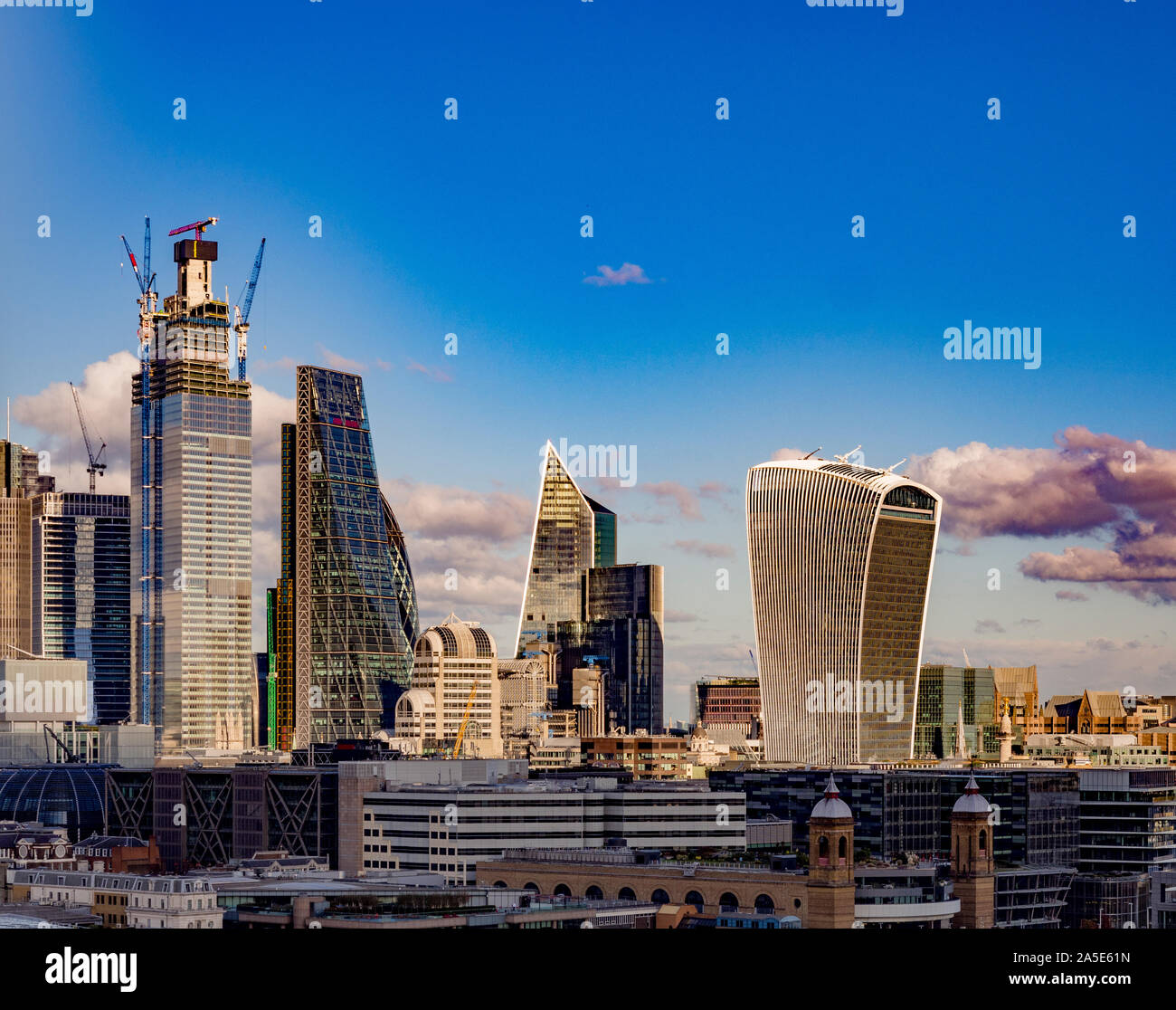 20 Fenchurch Street building (la) talkie-walkie, Londres, Royaume-Uni. Banque D'Images