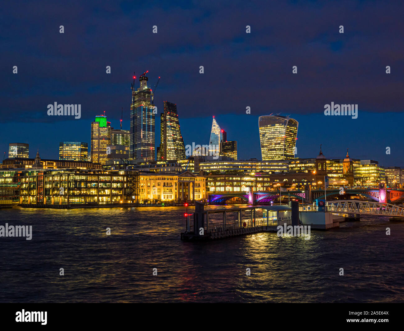20 Fenchurch Street building (la) talkie-walkie, Londres, Royaume-Uni. Banque D'Images