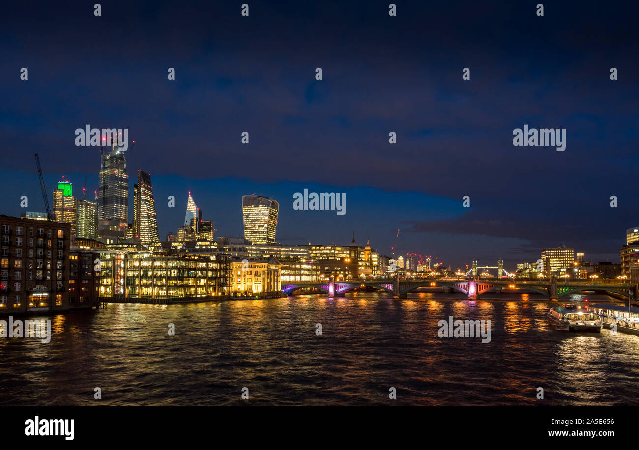 20 Fenchurch Street building (la) talkie-walkie, Londres, Royaume-Uni. Banque D'Images