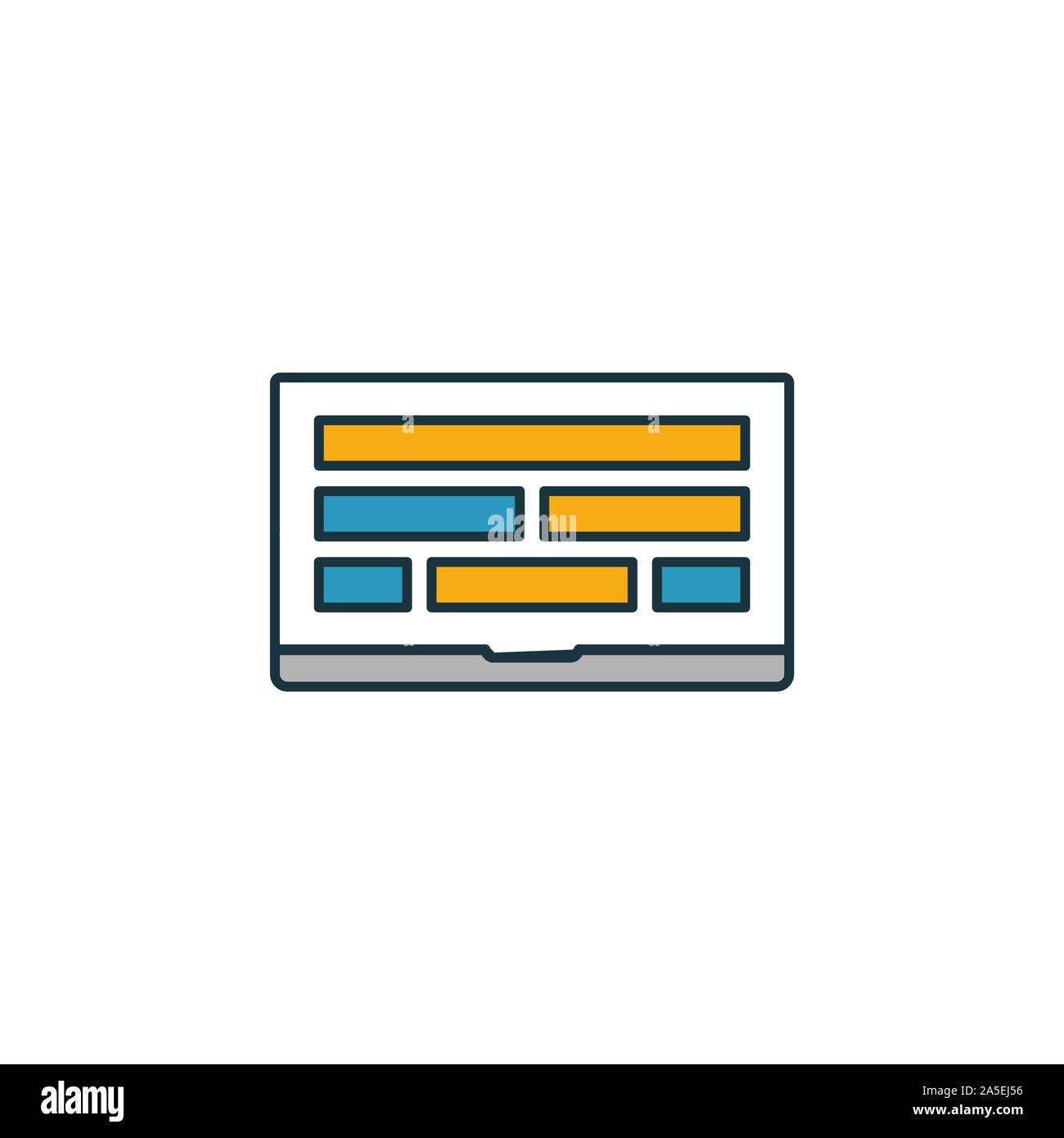 Grille fluide Banque d'images vectorielles - Alamy