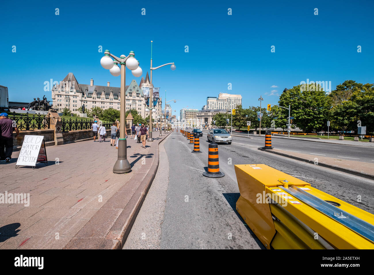 Rues de Otawwa, Canada Banque D'Images