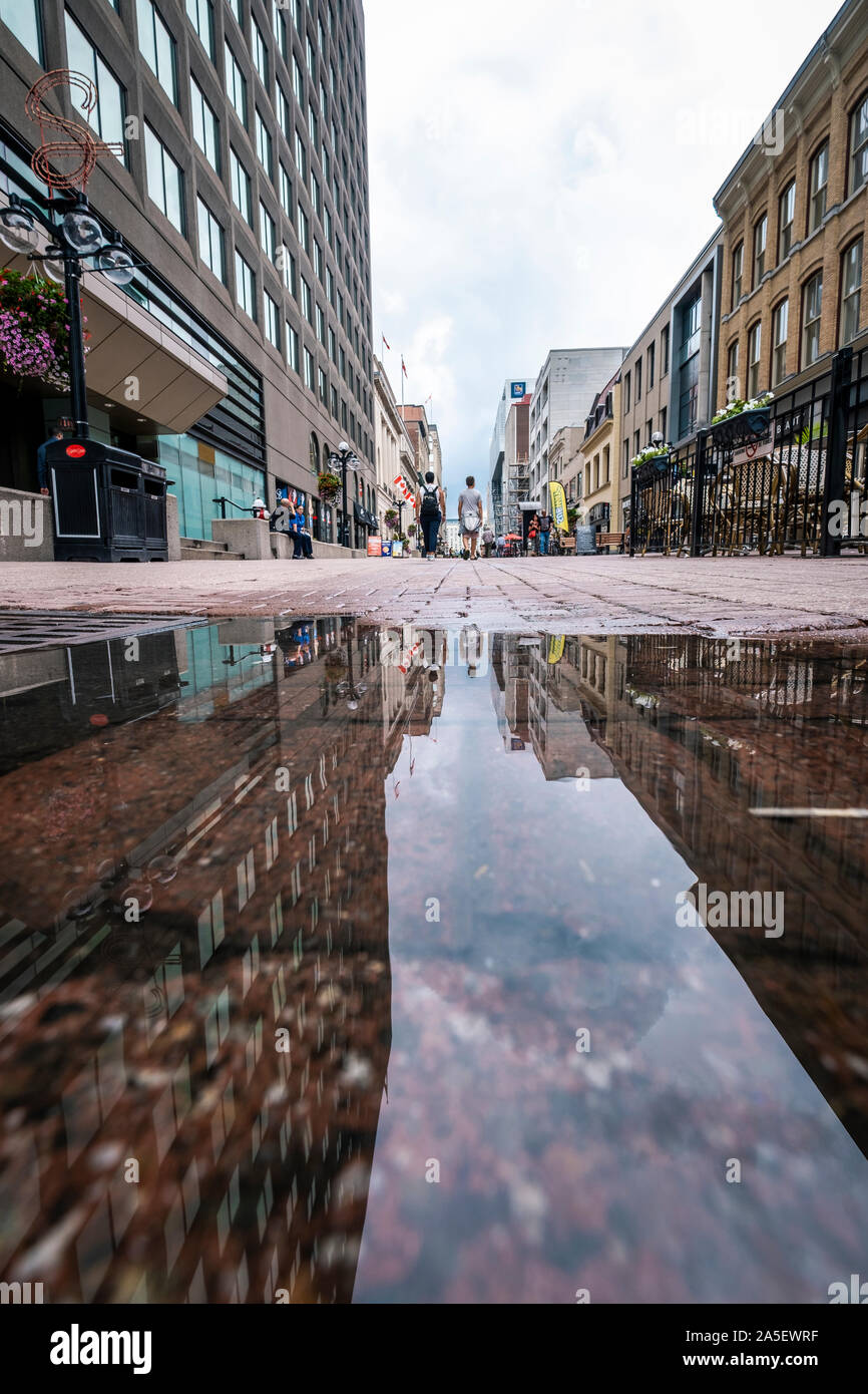 Rues de Otawwa, Canada Banque D'Images
