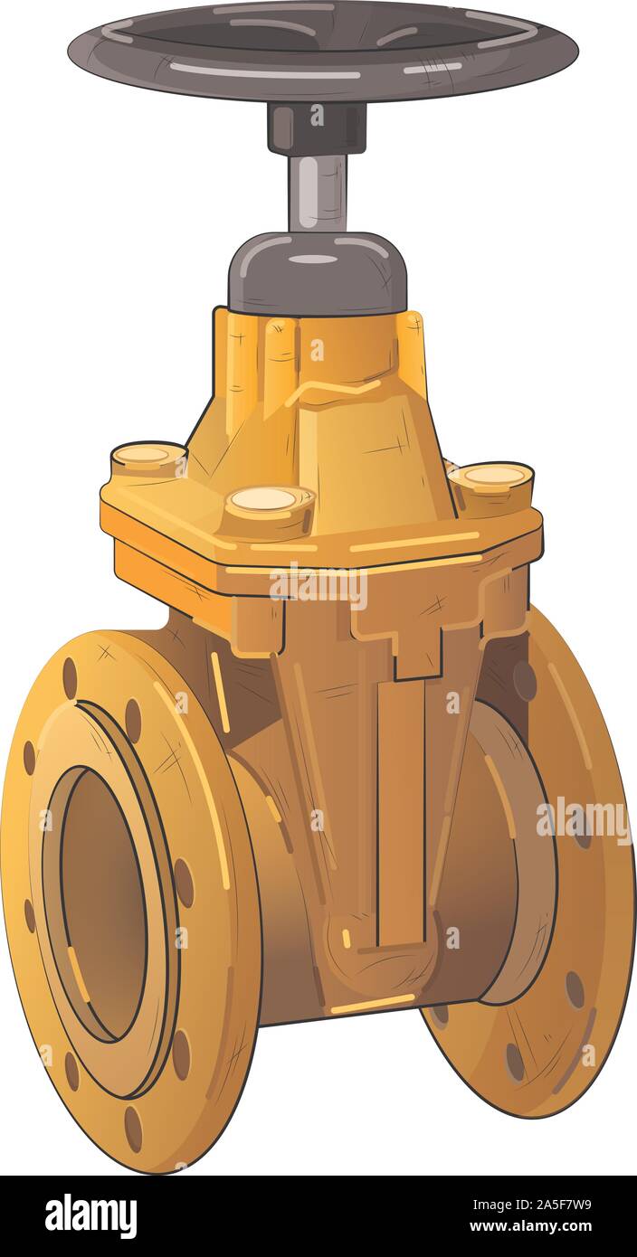 Des tuyaux métalliques de l'industrie et de l'illustration vectorielle Illustration de Vecteur