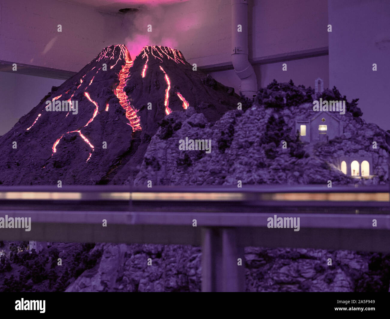 Monde miniature plein de photos de Hambourg Banque D'Images