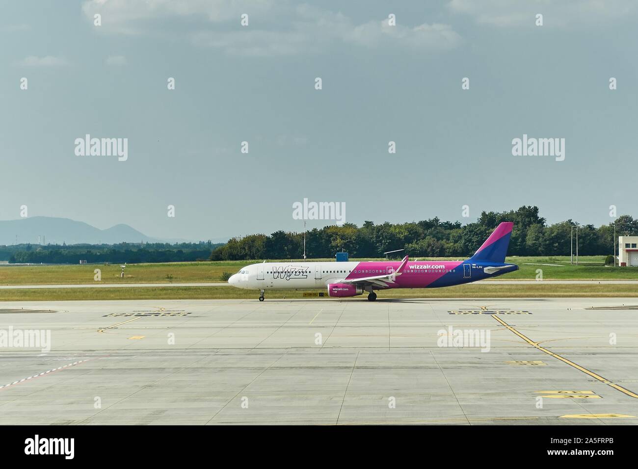 Avion de ligne Banque D'Images