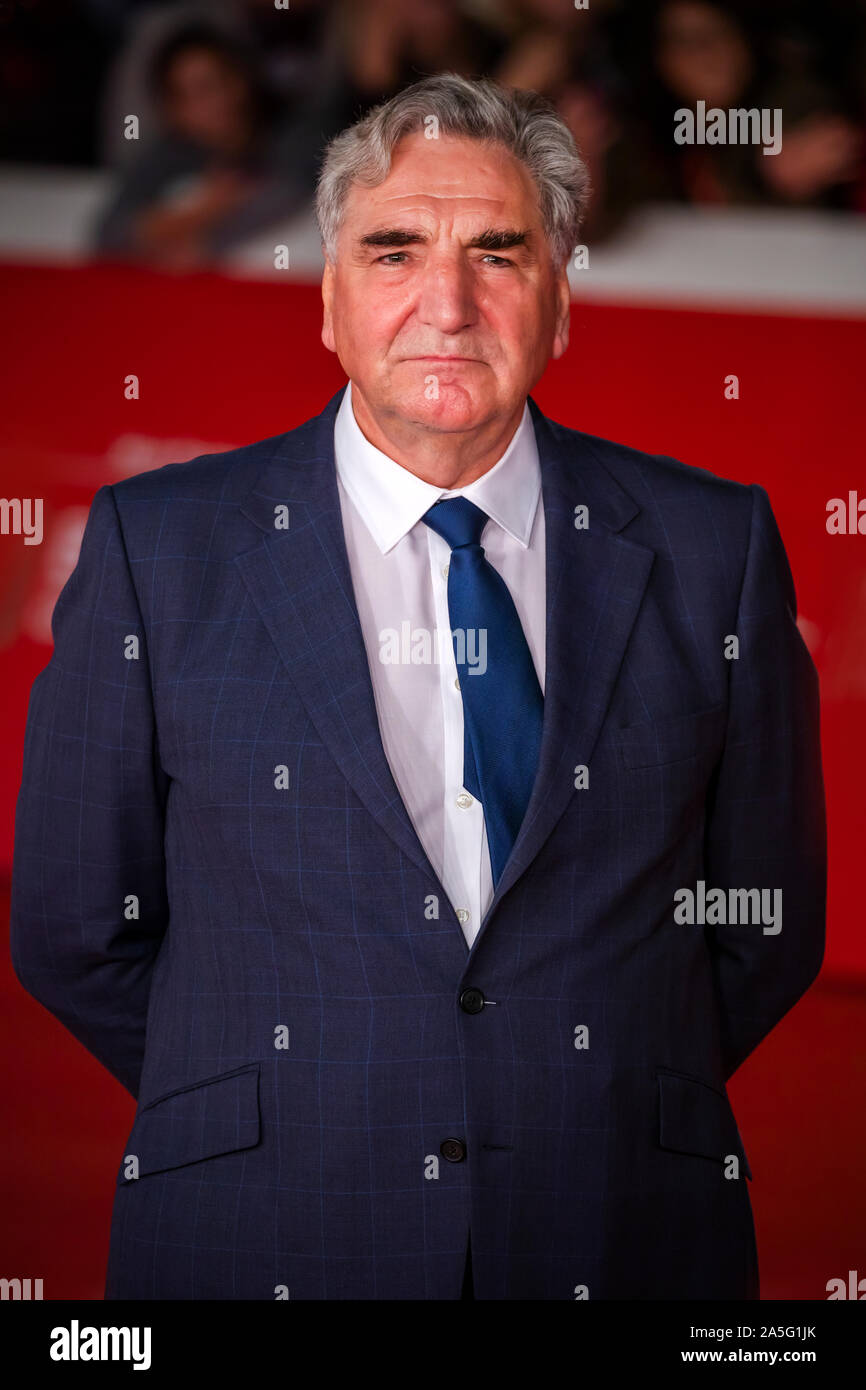 Rome, Italie. 19 Oct, 2019. Jim Carter assiste à la 'Downton Abbey' tapis rouge lors de la 14ème Festival du Film de Rome. (Photo par Gennaro Leonardi/Pacific Press) Credit : Pacific Press Agency/Alamy Live News Banque D'Images