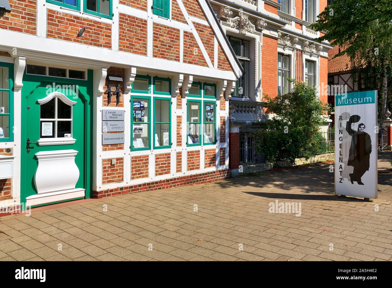 Joachim Ringelnatz Museum, Cuxhaven, Basse-Saxe, Allemagne Banque D'Images