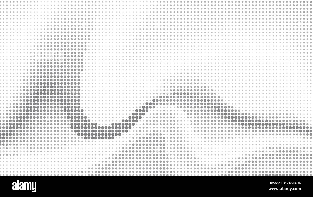 Résumé de demi-teintes vagues. Vector background Illustration de Vecteur