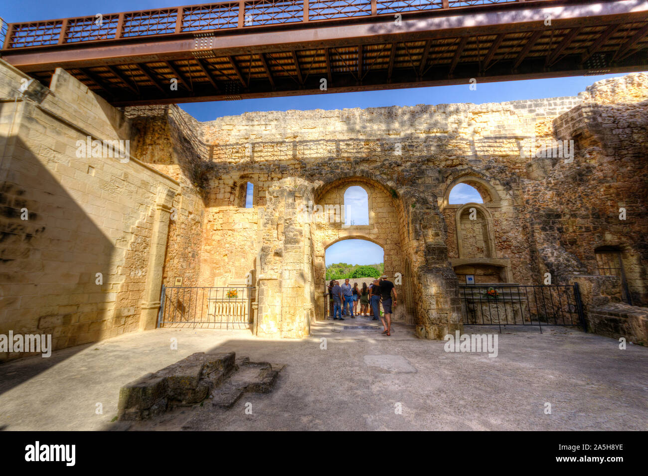 Italie, Pouilles, Otranto, vieille ville Banque D'Images