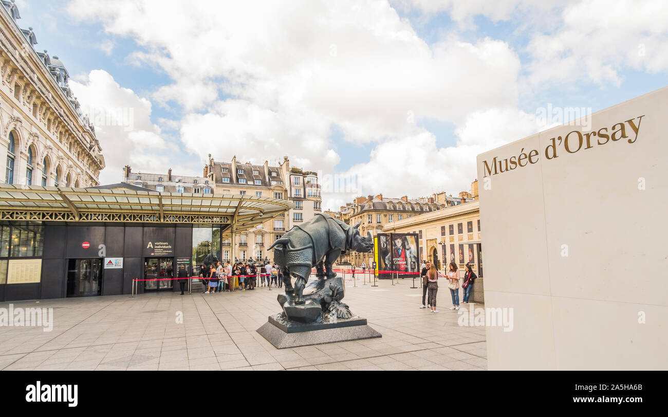 Musée d'orsay Banque D'Images