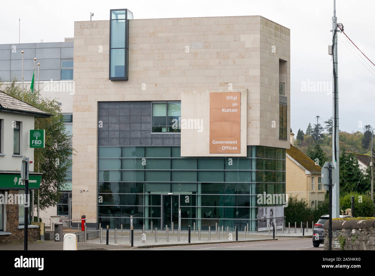 Bâtiment des bureaux du gouvernement à New Road, Killarney, comté de Kerry, Irlande à partir de 2019 Banque D'Images