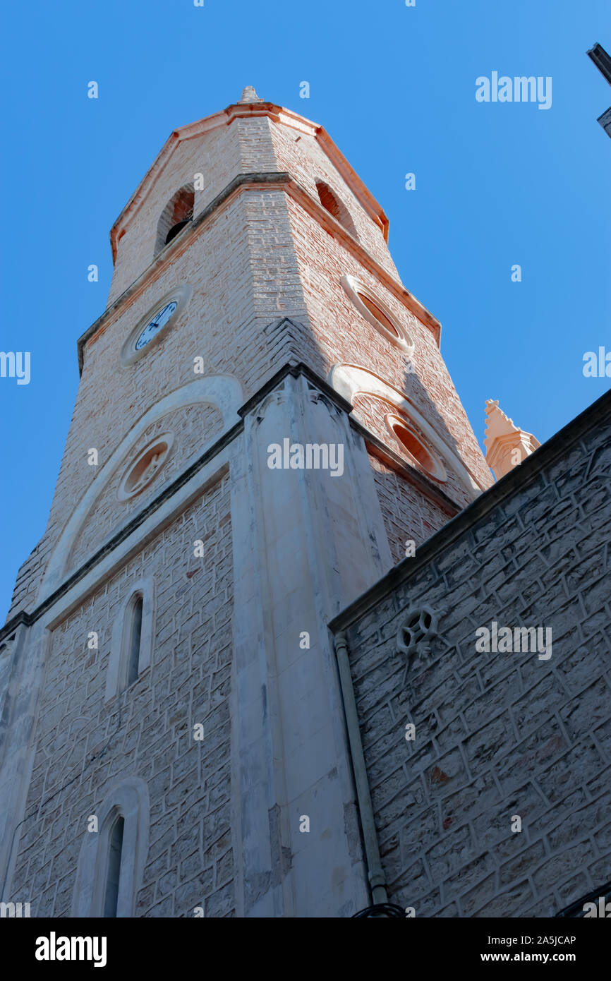 Xiquetachurch purissima est une icône culturelle de la ville de Benissa en Espagne Banque D'Images