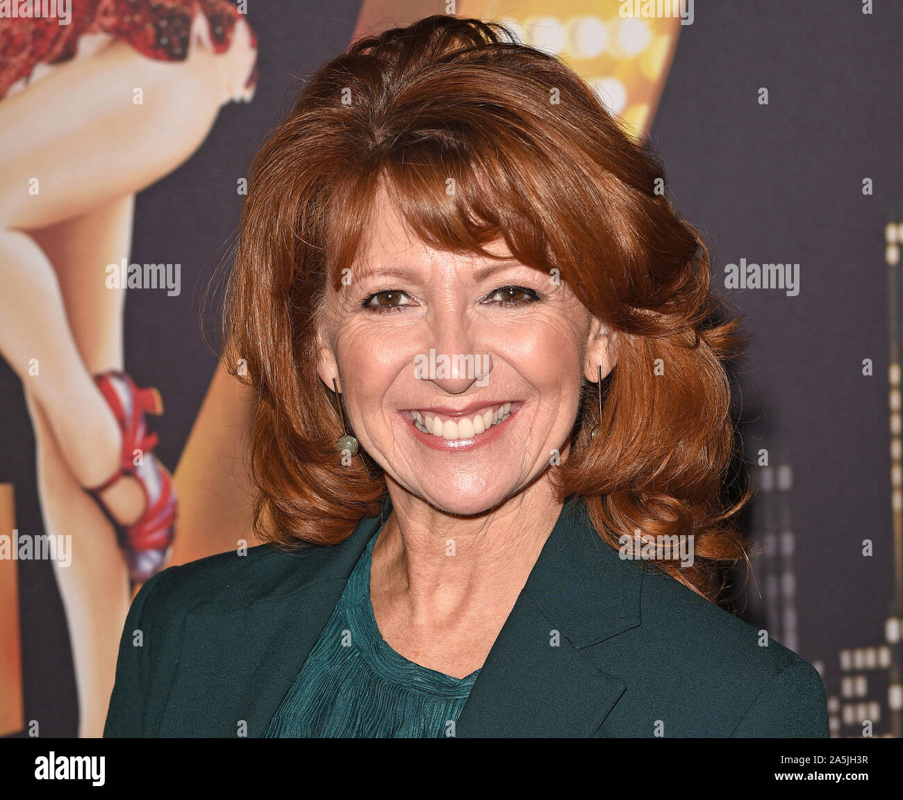 Bonnie Langford sur la distribution et l'équipe de dépistage à la 42e Rue Vue West End, Leicester Square à Londres. Banque D'Images