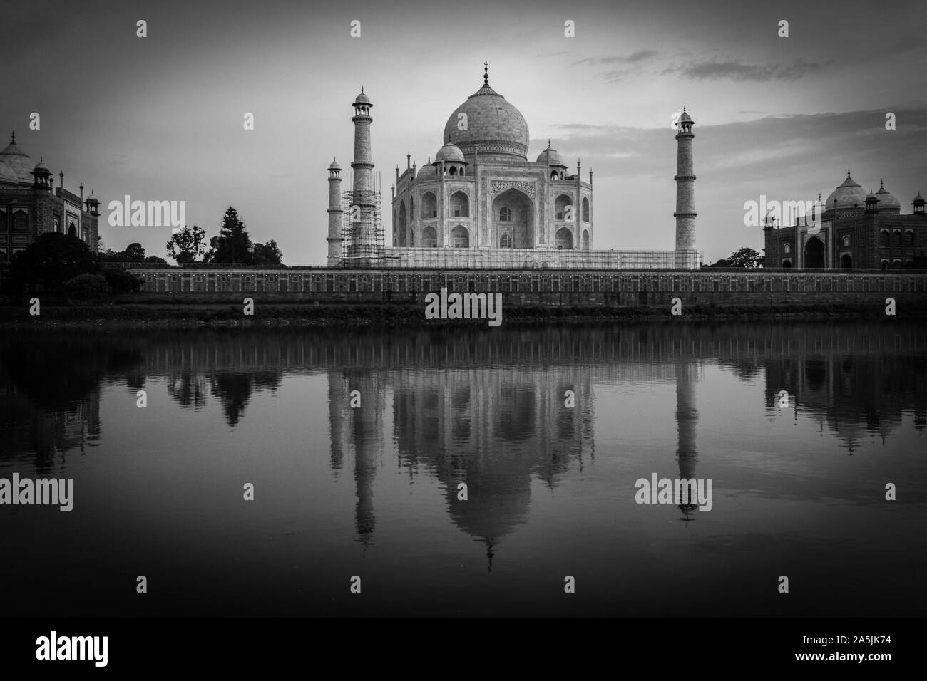 Taj Mahal Agra Inde Banque D'Images