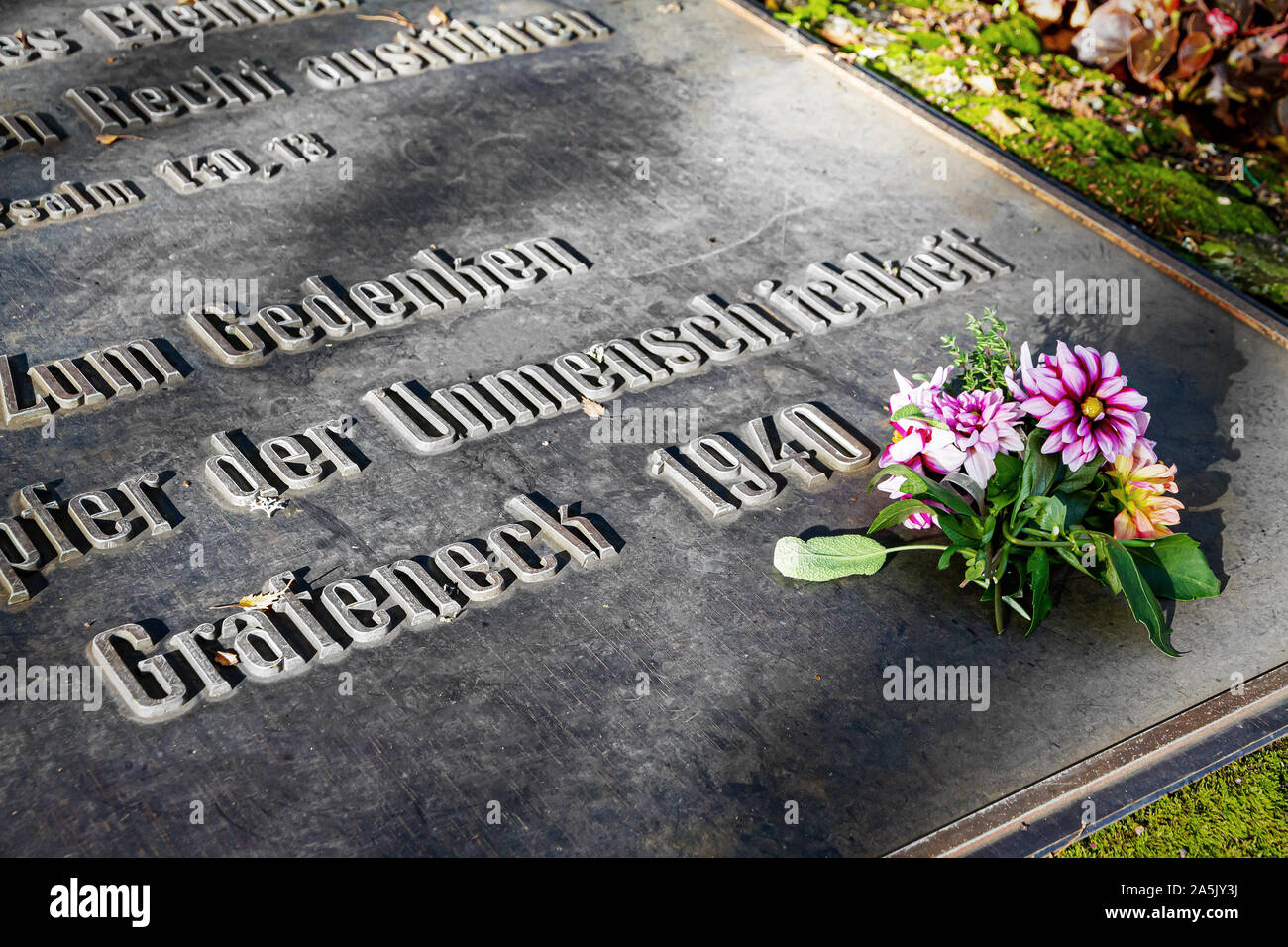 Memorial Centre Grafeneck Euthanasie Allemagne Banque D'Images