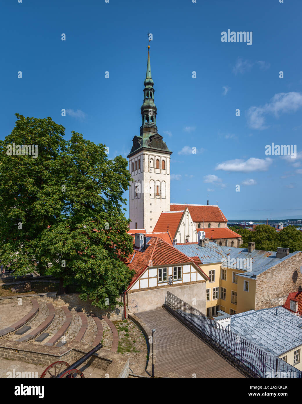 La Saint-Nicolas, église et musée, Tallinn, Estonie Banque D'Images