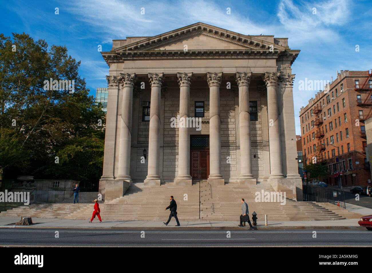 Palais de justice du comté de Richmond édifice historique sur Richmond Terrace, Staten Island, New York City, New York Banque D'Images