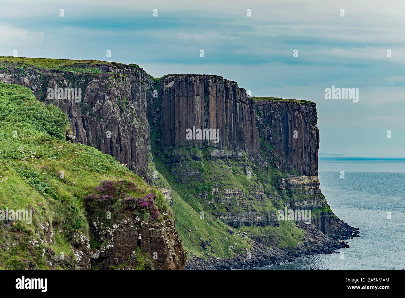 Kilt Rock, Trotternish, île de Skye, Écosse Banque D'Images