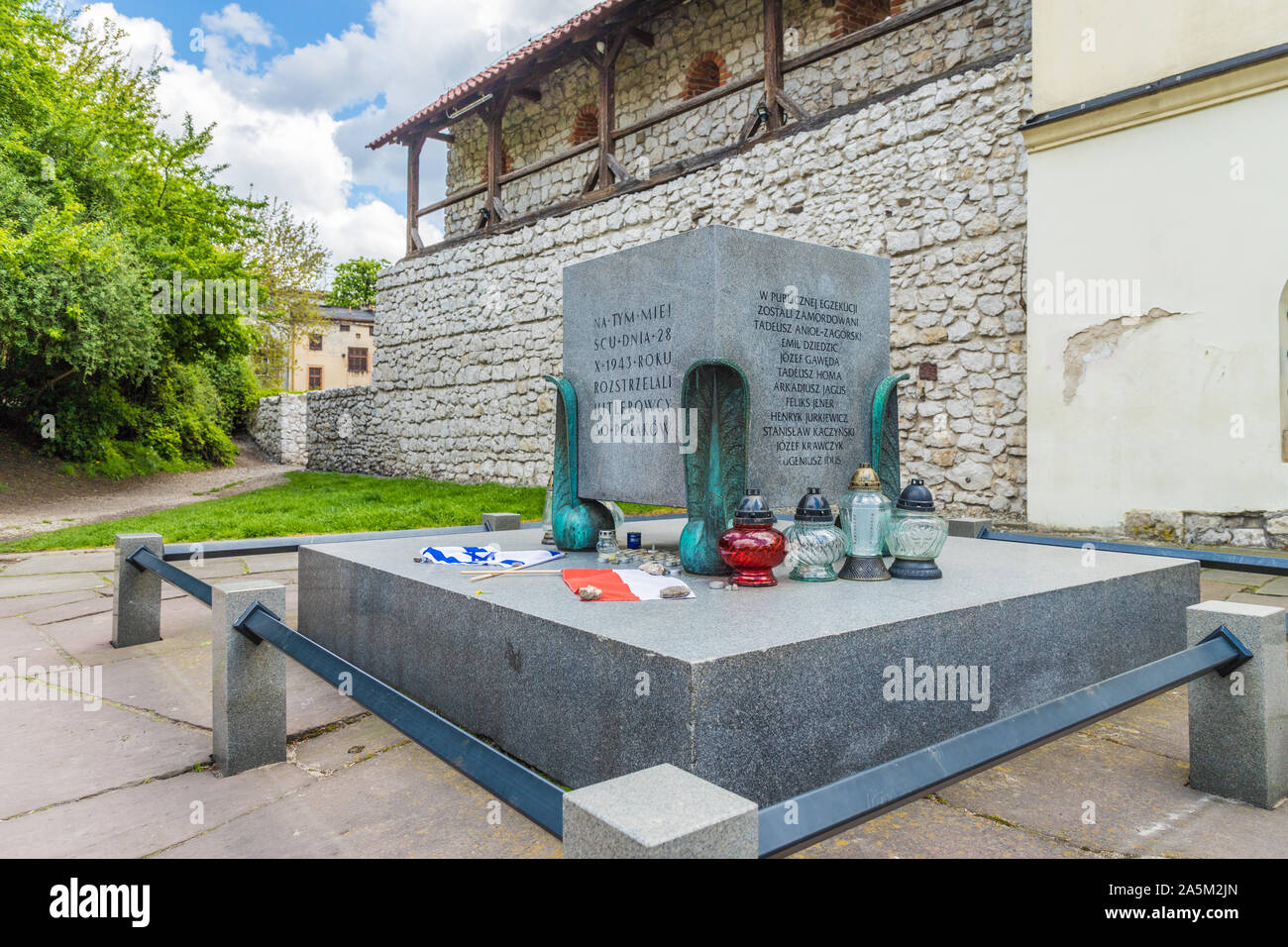 Une vue typique de Cracovie en Pologne Banque D'Images Une vue typique de Cracovie en Pologne Banque D'Images