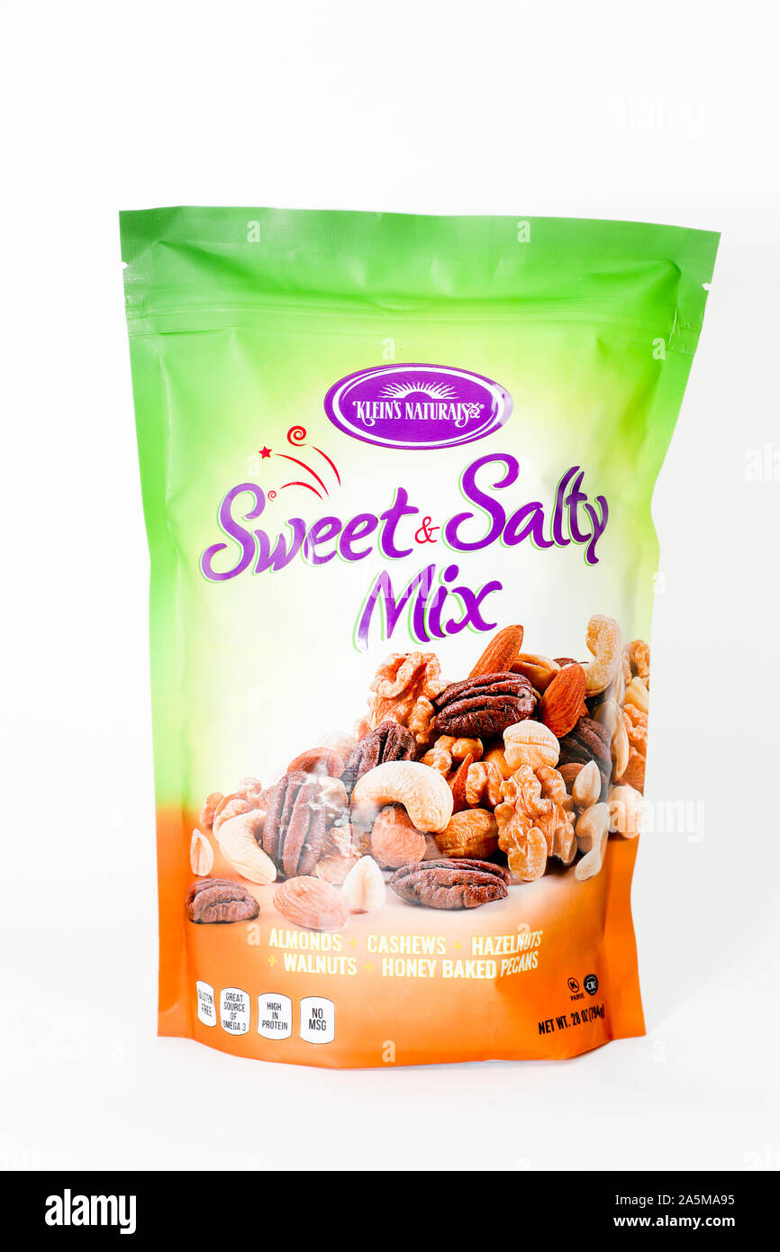 Princeton, New Jersey le 19 octobre:Klein's nature's sucré salé mix Banque D'Images
