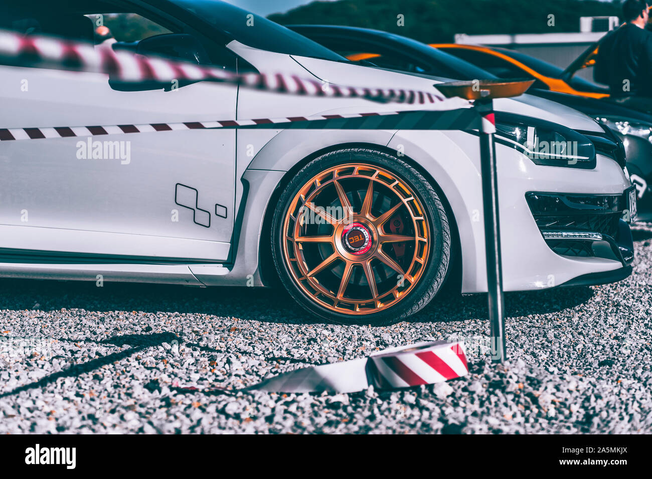 Racing Reanult MEGANE RS Banque D'Images