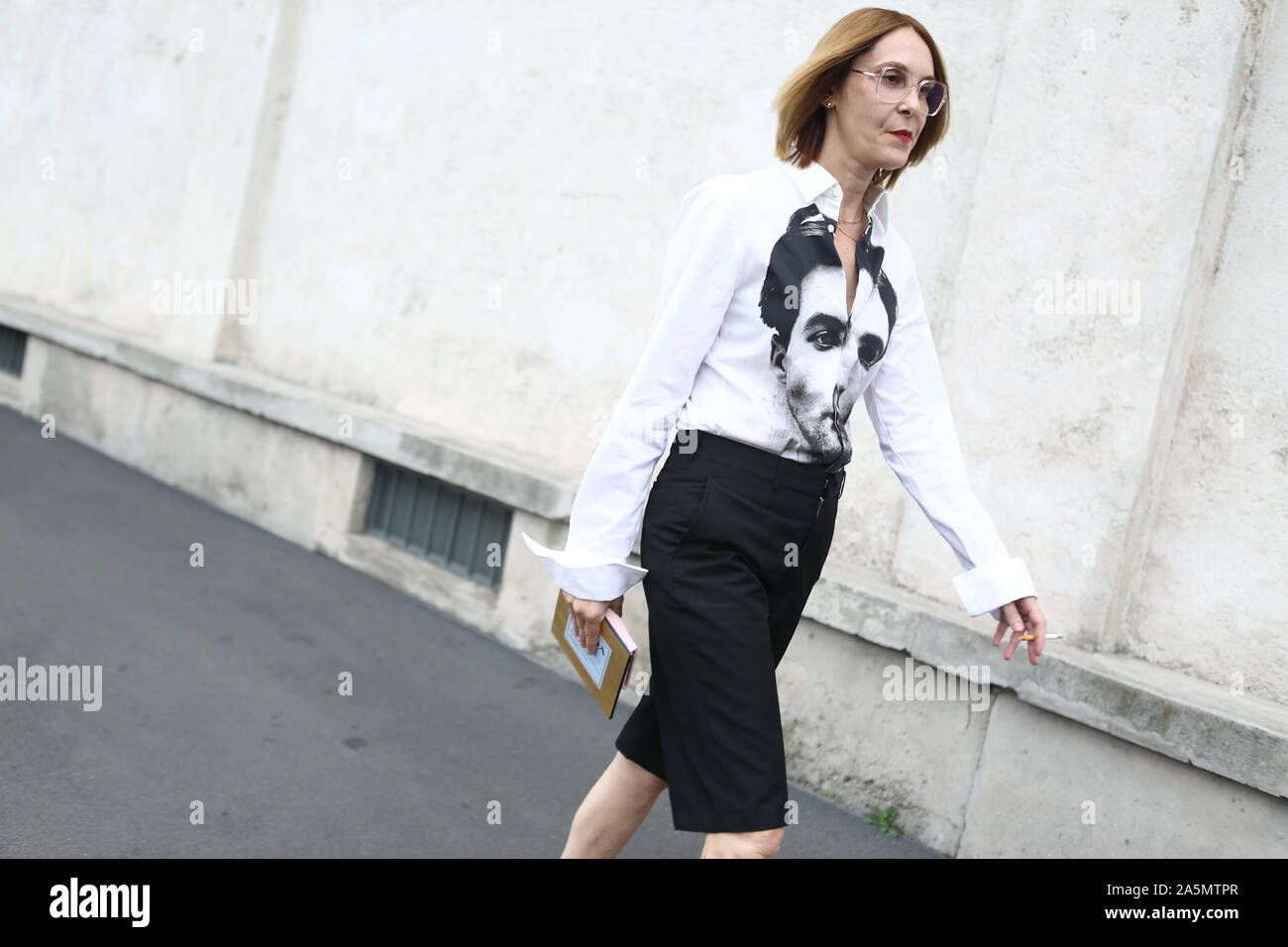 Daniela Paudice assister à l'exposition au cours de Milan Fashion Week septembre 18,2019 Banque D'Images