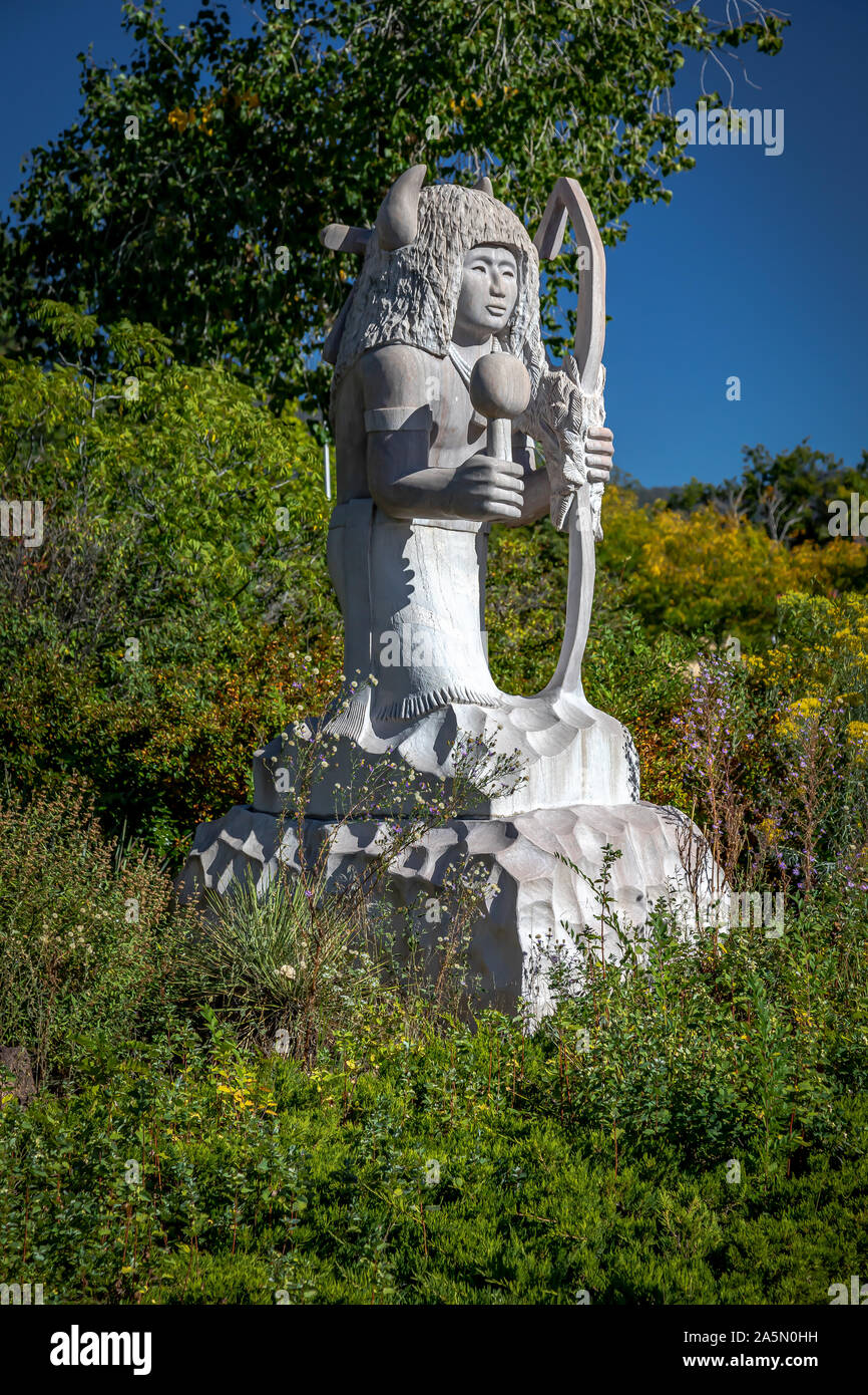 Statue Indien du Sud-Ouest Banque D'Images