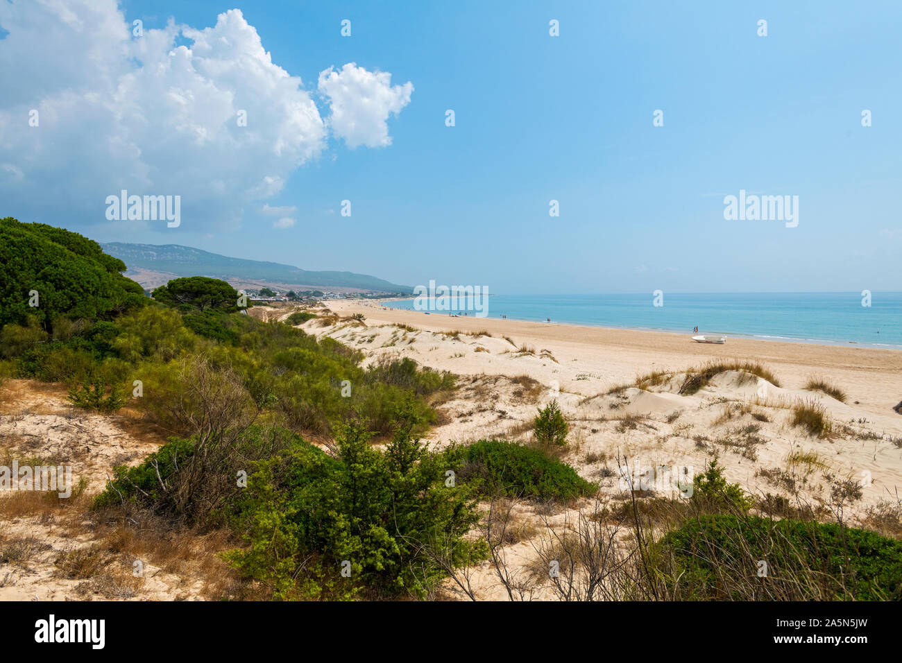 Playa Bolonia, Espagne Banque D'Images