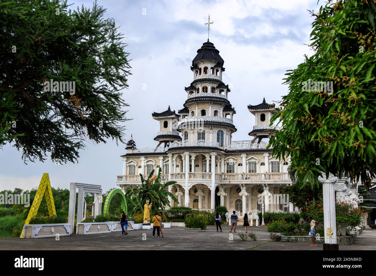 Oct 19, 2019 Lieu de culte de Saint André Kim à Bocaue, Bulacan, Philippines Banque D'Images