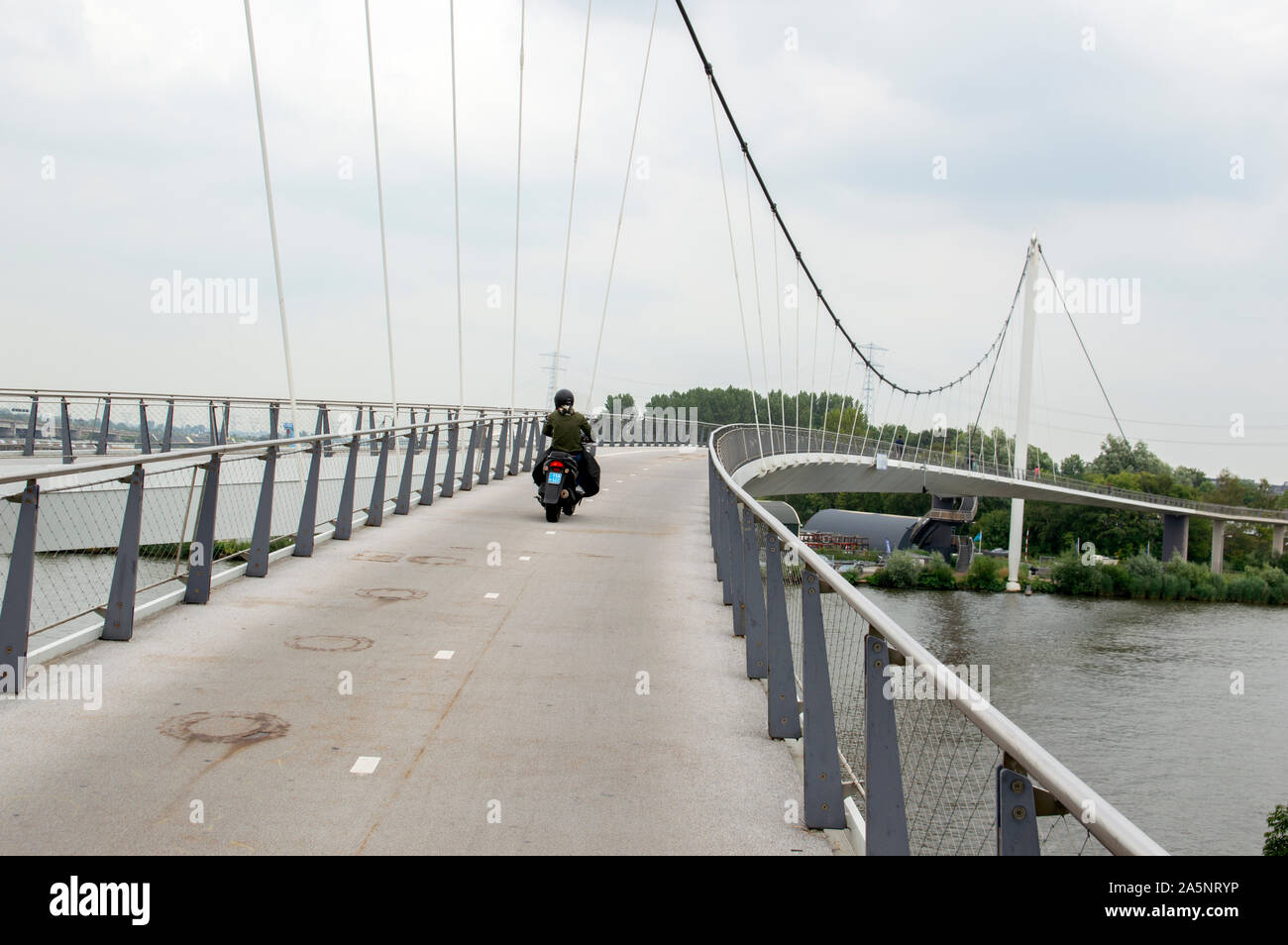 Nesciobrug Location Pont à Diemen aux Pays-Bas 2019 Banque D'Images