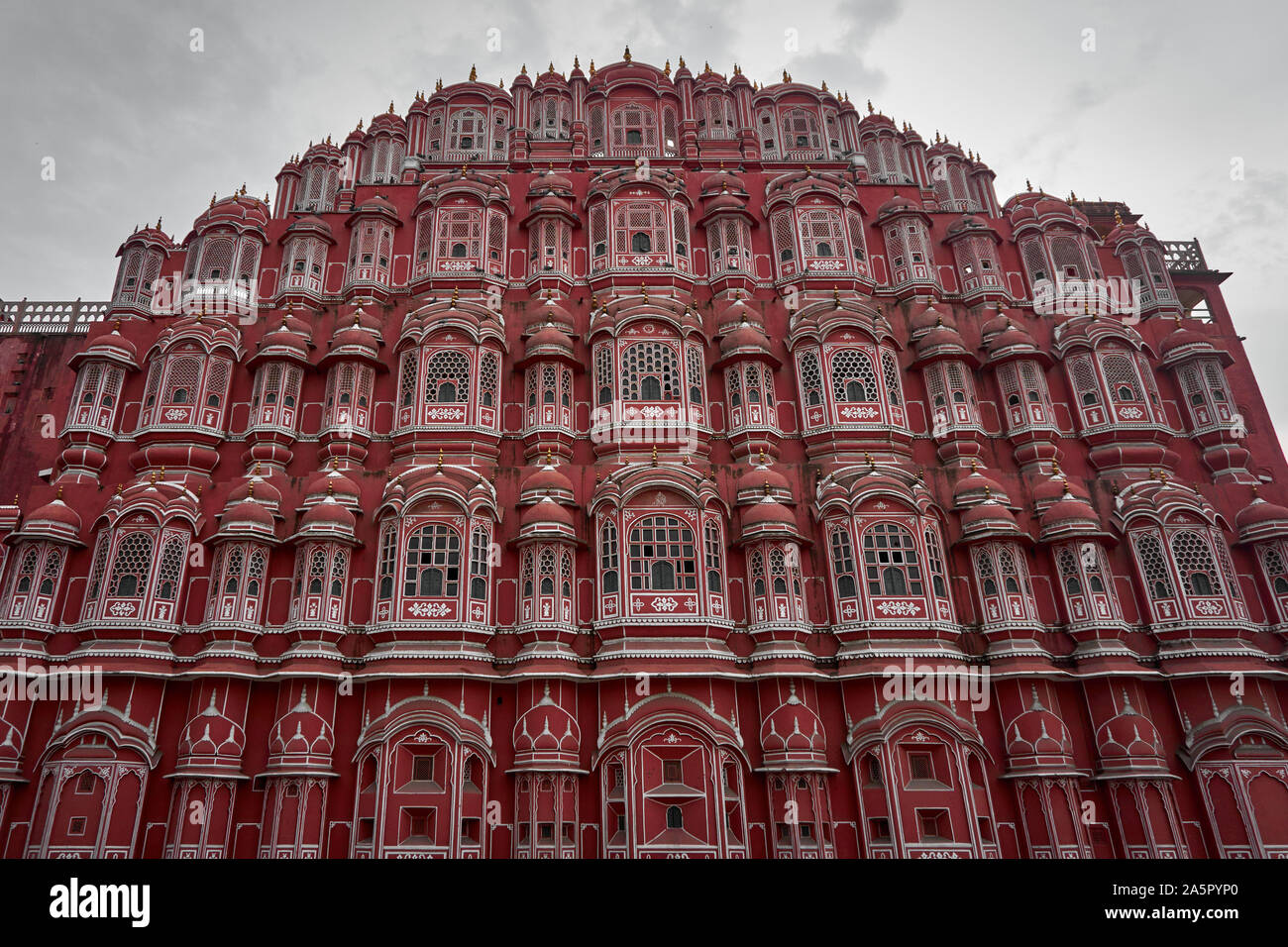 Hawa Mahal Jaipur Rajasthan Inde Banque D'Images