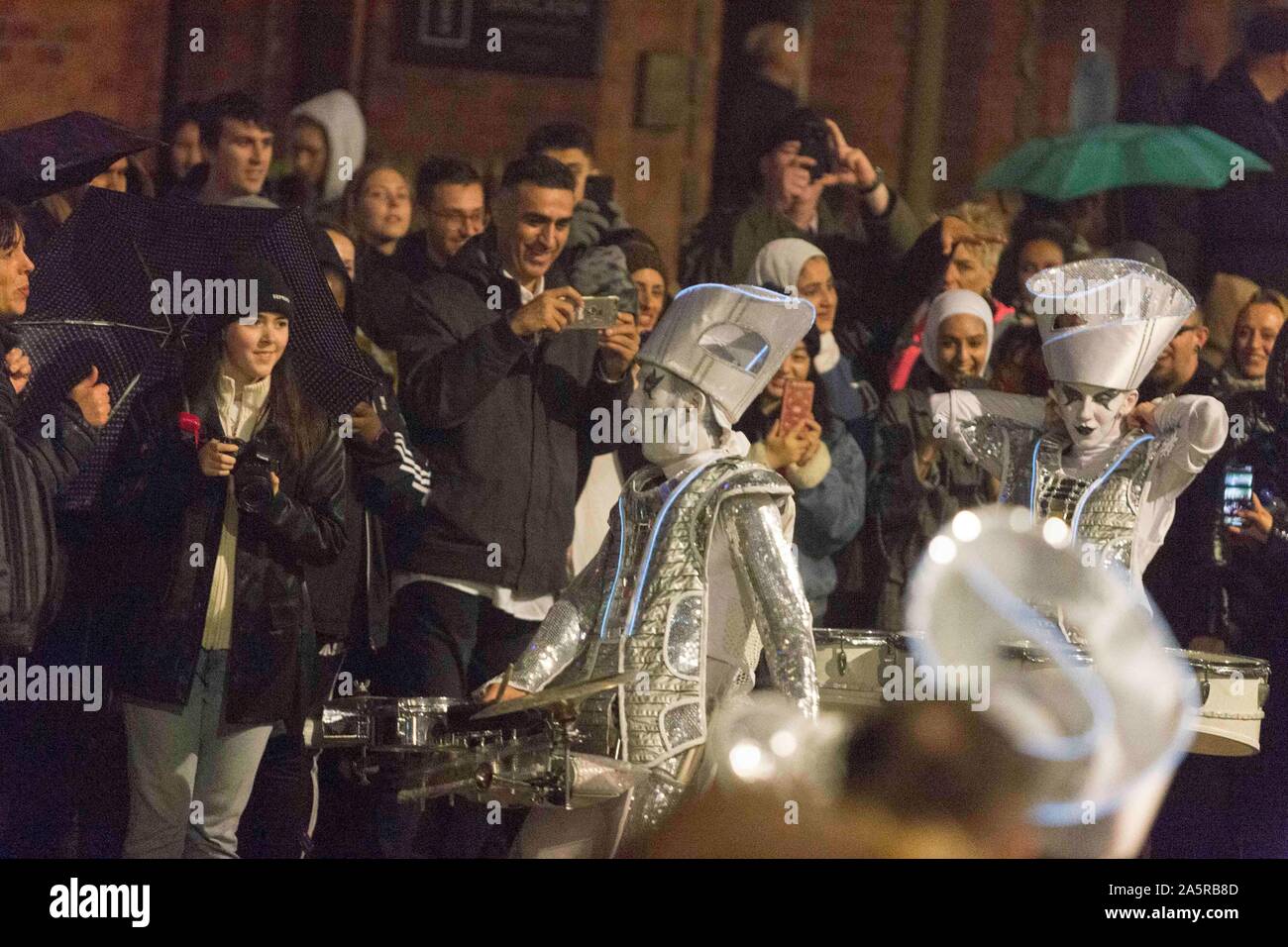 Leeds lumière nuit 2019 Banque D'Images