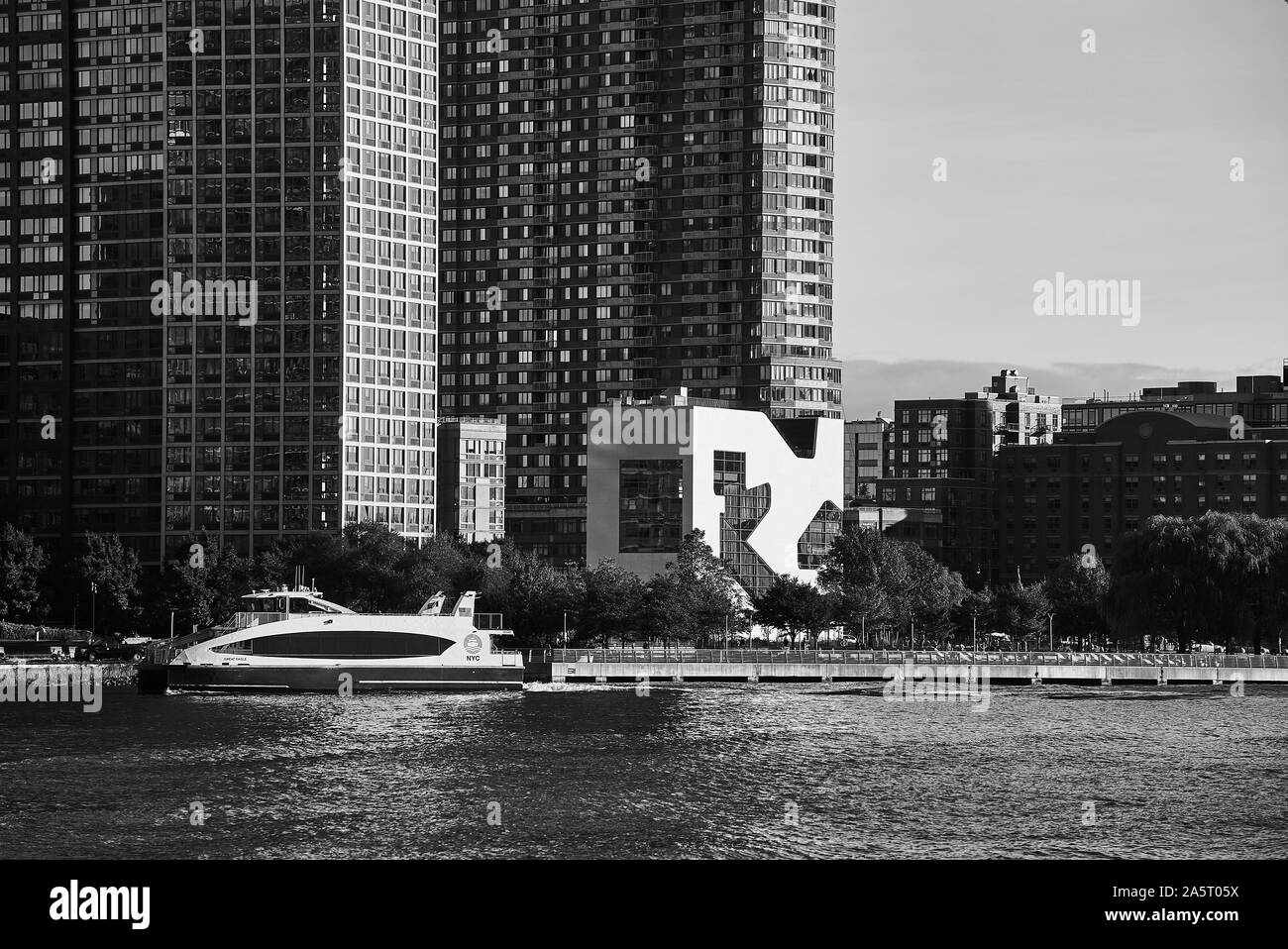 Hunters Point bibliothèque communautaire, conçu par Steven Holl Architects Banque D'Images