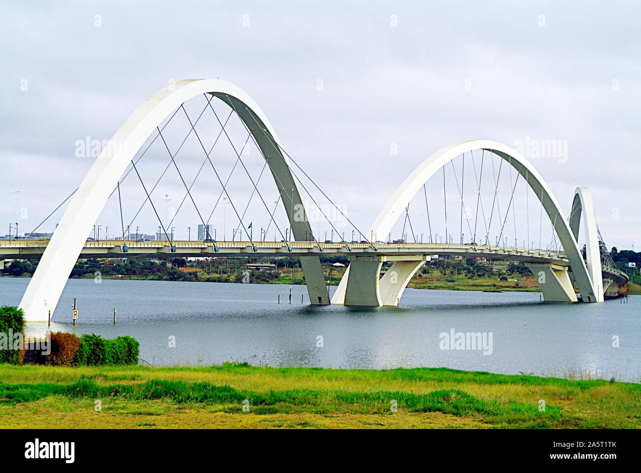 Juscelino Kubitschek bridge, Brasilia, DF, Brésil Banque D'Images