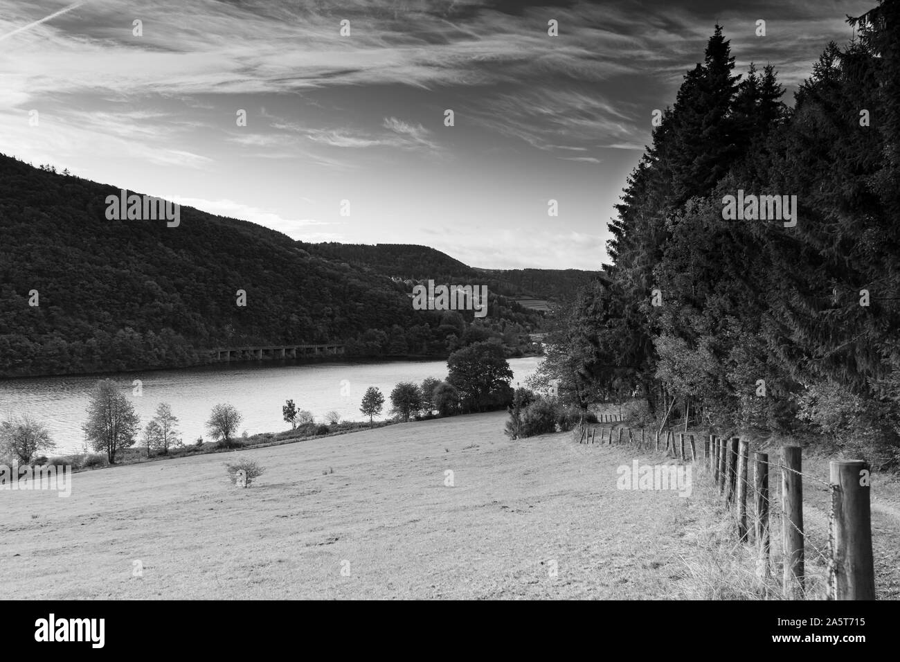 Einrurh Parc National de l'Eifel en Allemagne Banque D'Images