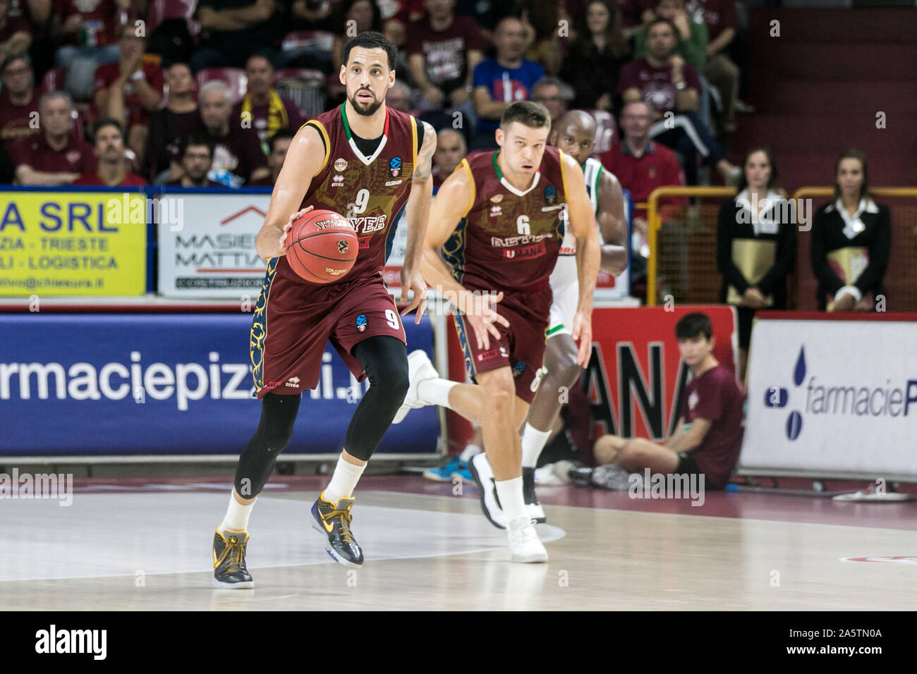 Venezia, Italie, 22 octobre 2019, austin daye (umana umana umana venezia reyer Venezia Reyer Umana) pendant l'vs Limoges CSP - Basket-ball Championnat EuroCup - Crédit : LPS/Alfio Guarise/Alamy Live News Banque D'Images