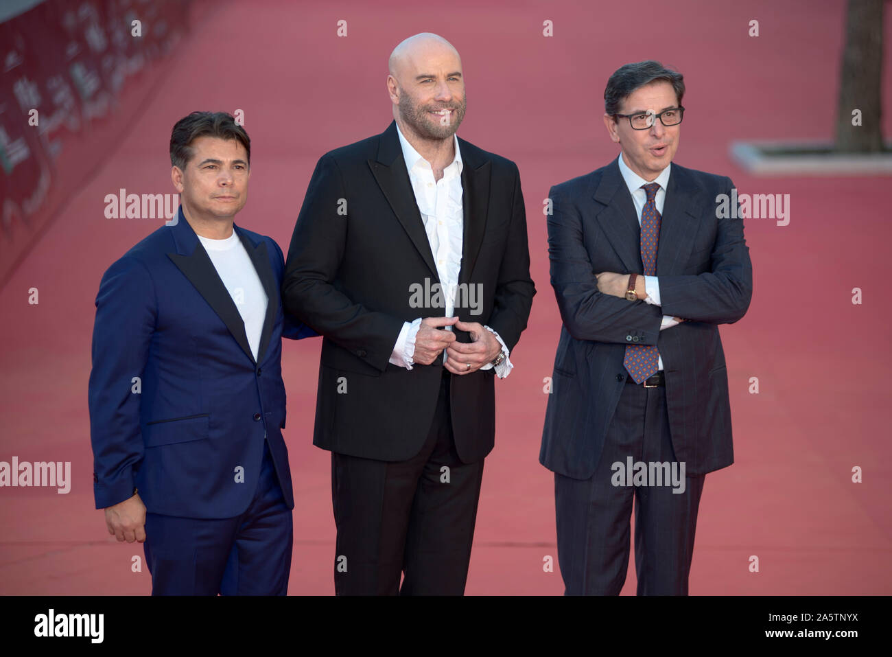 John Travolta qui fréquentent le tapis rouge lors de la 14ème Festival du Film de Rome Banque D'Images