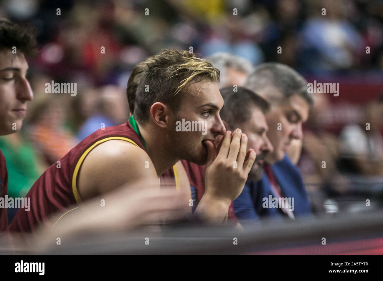 Venezia, Italie, 22 octobre 2019, Stefano tonut (umana venezia reyer Venezia Reyer Umana) pendant l'vs Limoges CSP - Basket-ball Championnat EuroCup - Crédit : LPS/Alfio Guarise/Alamy Live News Banque D'Images