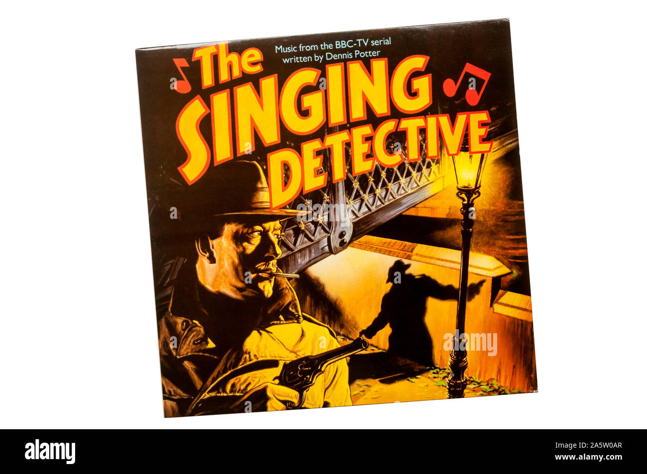 La musique à partir de la 1986 Dennis Potter série TV de la BBC le chant détective. Banque D'Images