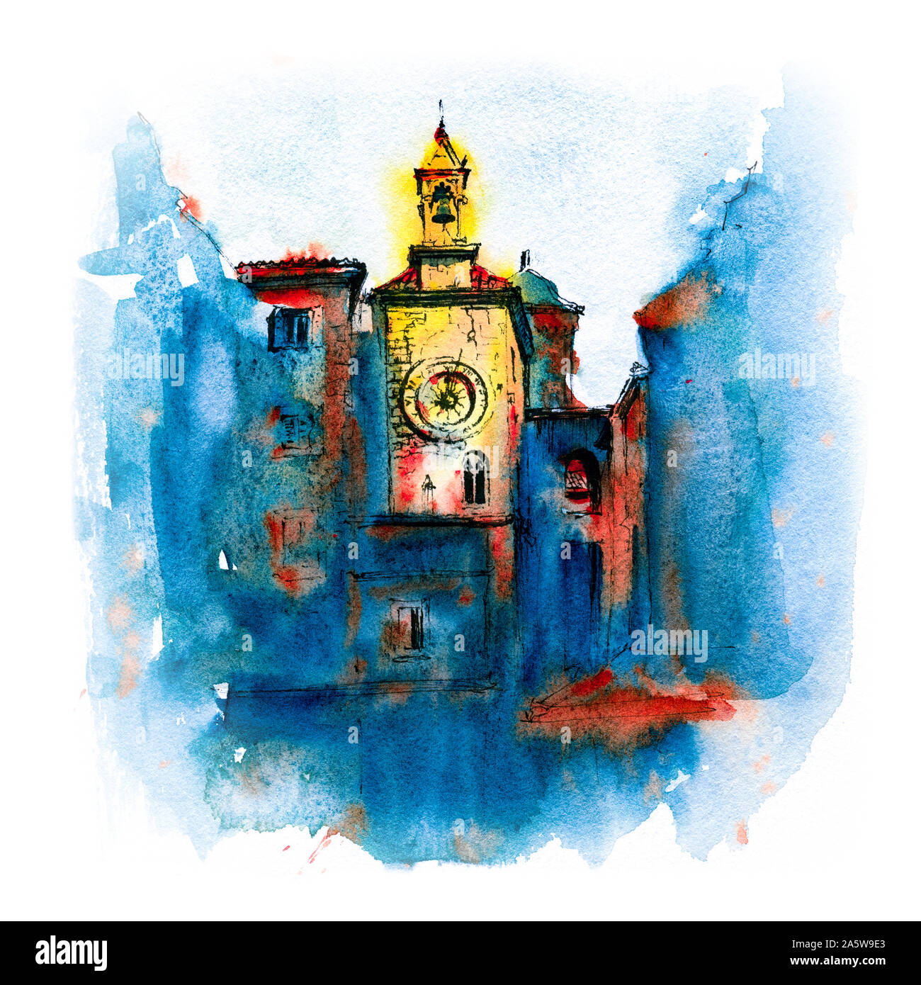 Zeljezna Vrata de Split, Croatie Banque D'Images