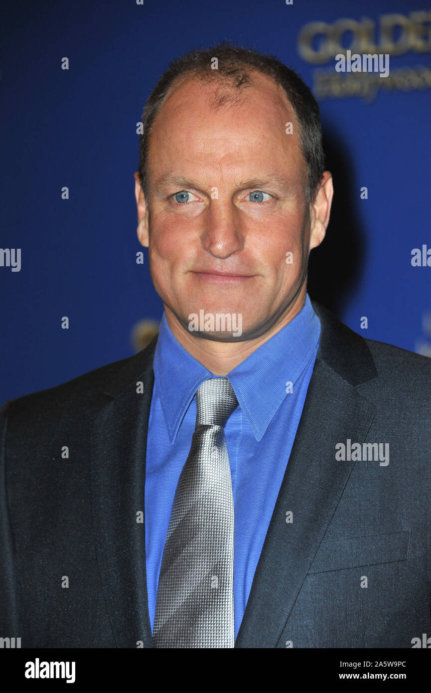 LOS ANGELES, CA. 15 décembre 2011 : Woody Harrelson à l'annonce des nominations pour les Golden Globe Awards 2012 au Beverly Hilton Hotel. © 2012 Paul Smith / Featureflash Banque D'Images
