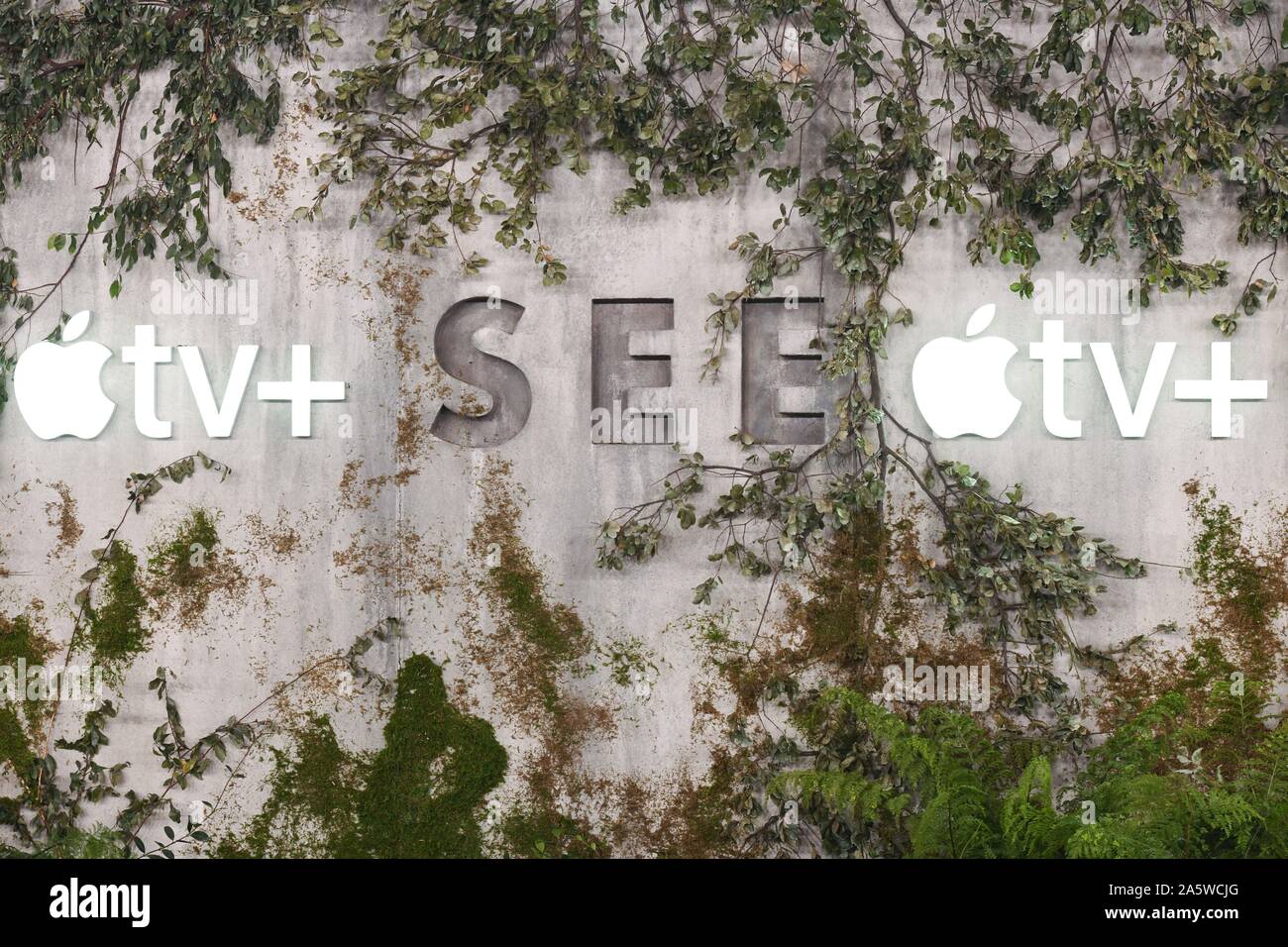 19 octobre 2019, Westwood, Californie, États-Unis : 21 octobre 2019 - Westwood, Californie - . Première mondiale de ''See'' d'Apple TV+ au Fox Village Theater. Crédit photo : Billy Bennight/AdMedia Banque D'Images