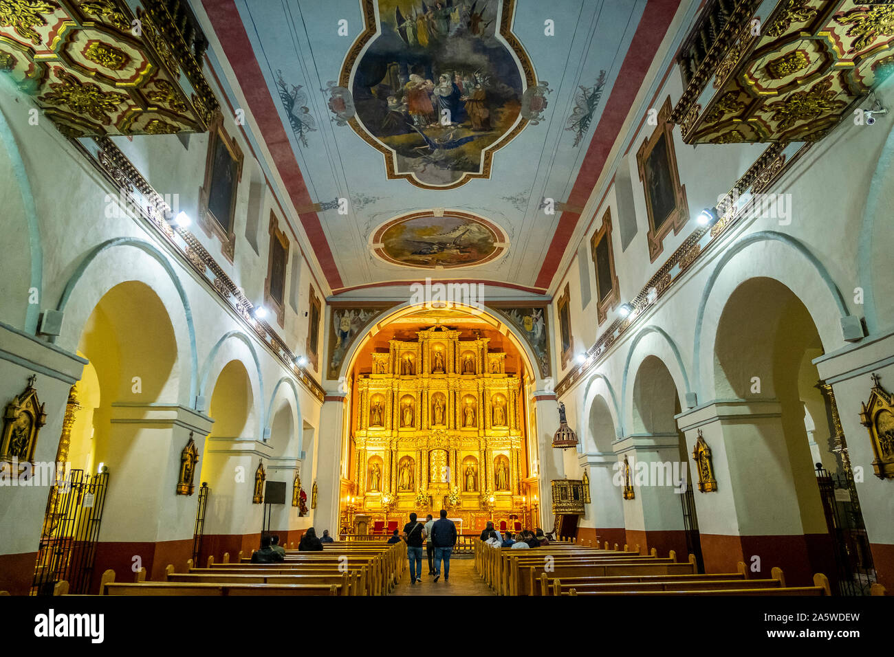 Iglesia de Nuestra Señora de la Candelaria, église, Bogota, Colombie Banque D'Images