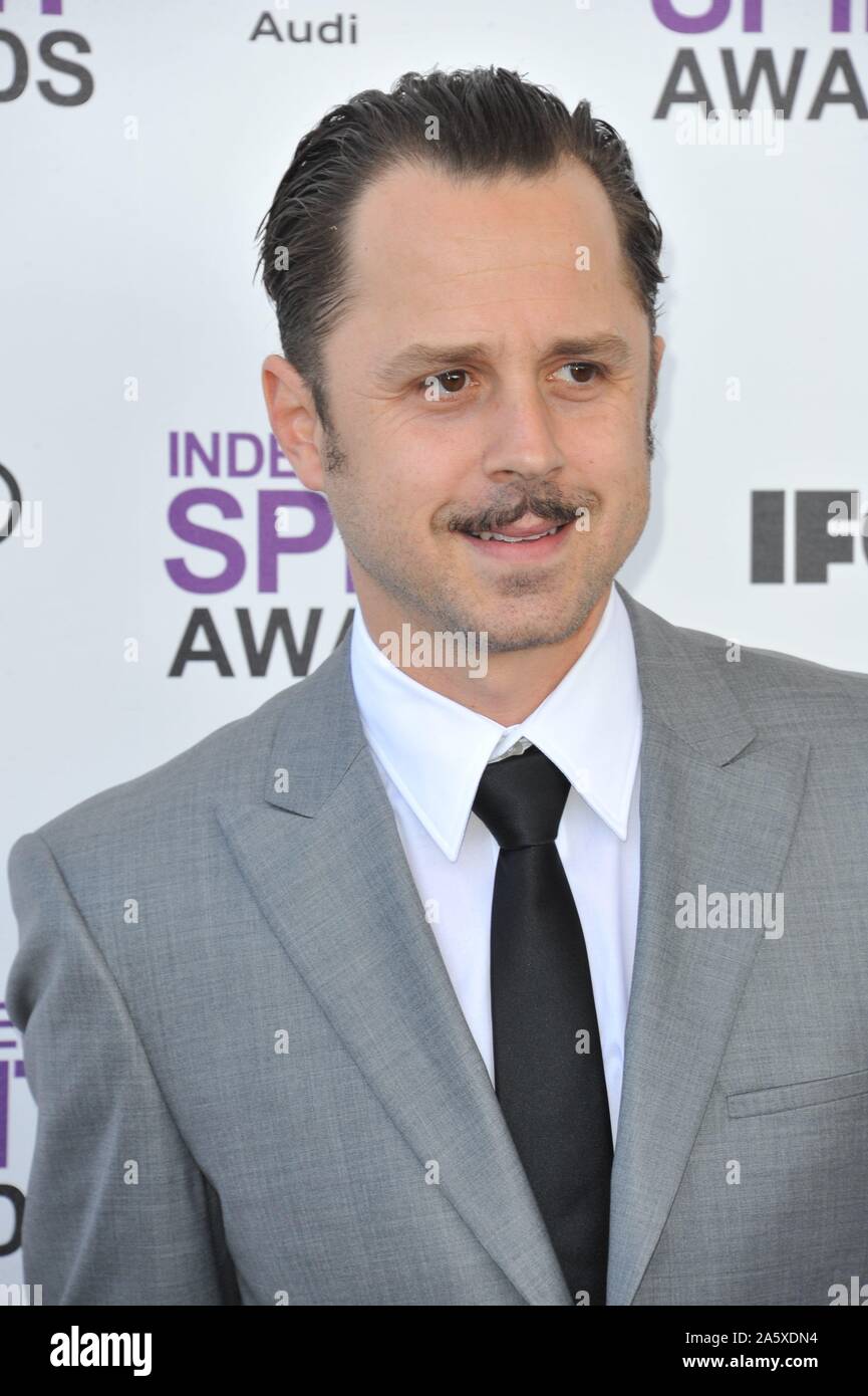 SANTA MONICA, CA. 25 février 2012 : Giovanni Ribisi au Film Independent Spirit Awards 2012 sur la plage de Santa Monica, CA. © 2012 Paul Smith / Featureflash Banque D'Images