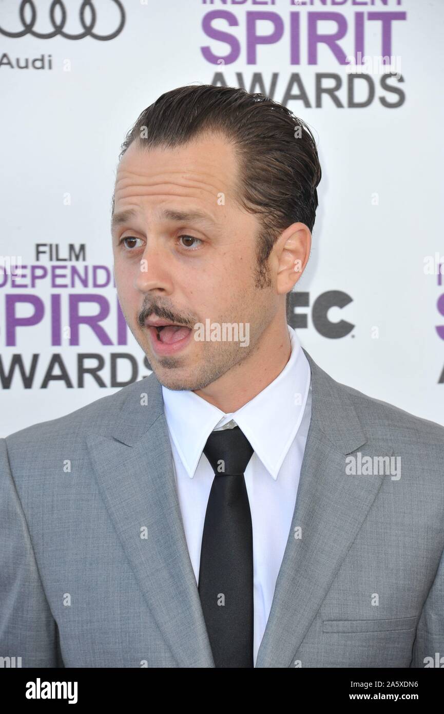 SANTA MONICA, CA. 25 février 2012 : Giovanni Ribisi au Film Independent Spirit Awards 2012 sur la plage de Santa Monica, CA. © 2012 Paul Smith / Featureflash Banque D'Images