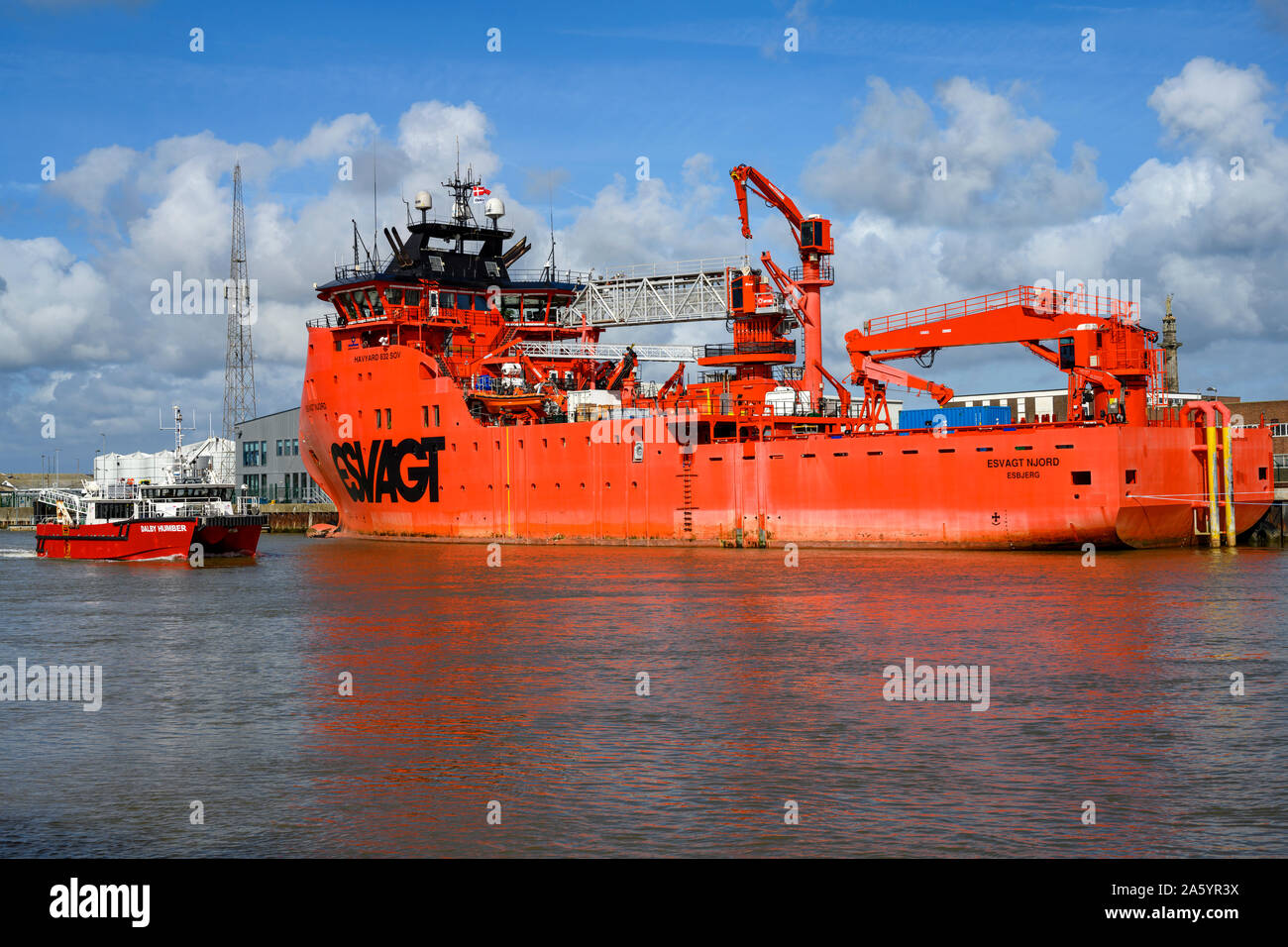 Esvagt Njord, Great Yarmouth, Norfolk, UK, Banque D'Images