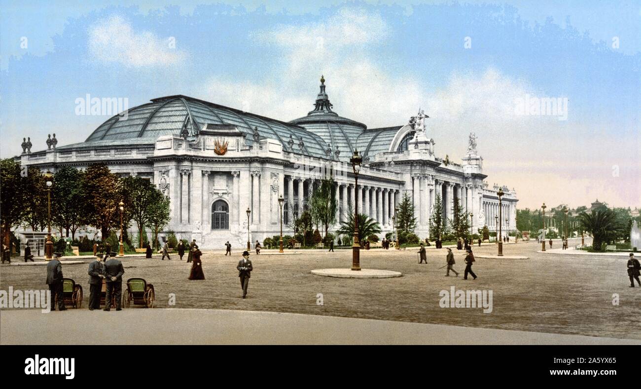 Grand Palais, Exposition Universelle, 1900, Paris, France Banque D'Images