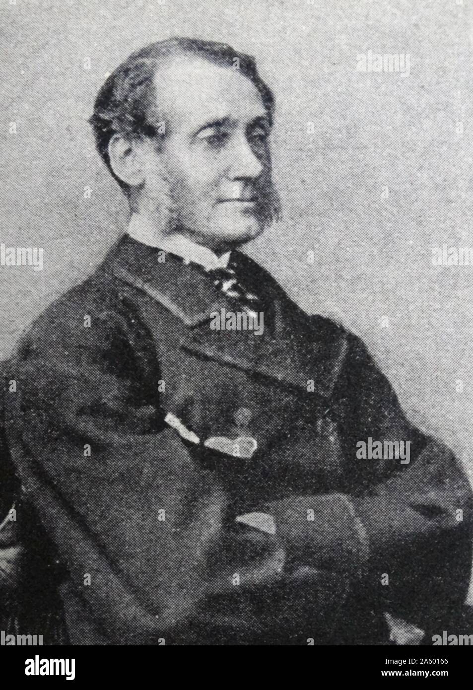 Sir Rutherford Alcock KCB ; (1809 - 1897) premier représentant diplomatique britannique à vivre au Japon 1858-64 Banque D'Images